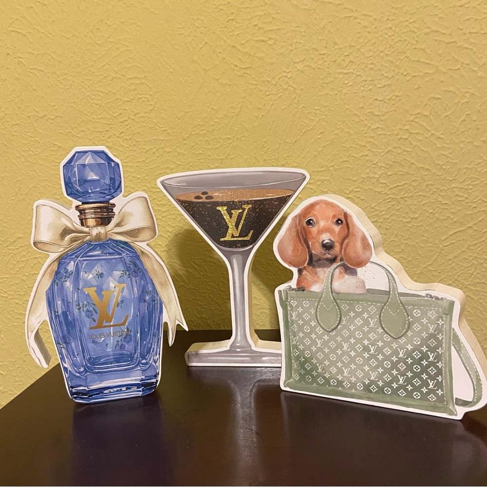 Fashion Display Decor Block Trio